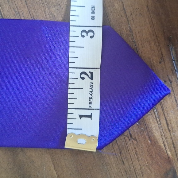 Geoffrey Beene Vibrant Purple Neck Tie - Picture 5 of 5